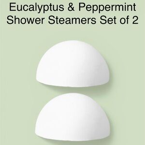 Handmade Eucalyptus & Peppermint Essential Oil Shower Steamers Pack of 2